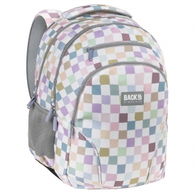 Plecak backup 8 W01 - Pastelowa Kratka