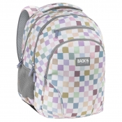 Plecak backup 8 W01 - Pastelowa Kratka