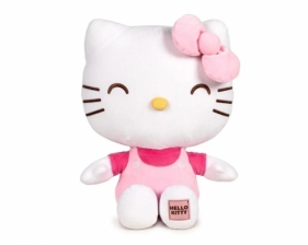 Hello Kitty. Plusz z naszywką 20cm różowy