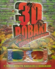 3D robaki Książka z nalepkami