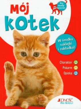 Mój kotek książeczka z naklejkami - Tenerezza Bruno