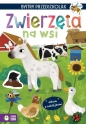 Bystry przedszkolak. Album z naklejkami. Zwierzęta na wsi - Zuzanna Osuchowska