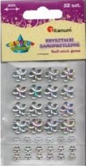 Kryształki samoprzylepne kwiaty 16-02-31 (KK31) Dodatek dekoracyjny Craft-fun naklejka - Opracowanie zbiorowe