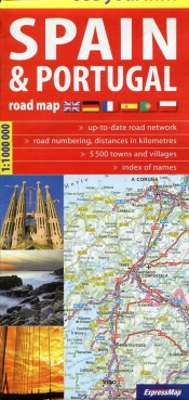 Spain&Portugal road map 1:1 100 - <br />