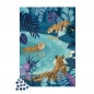 Janod, puzzle artystyczne - Spotkanie tygrysów - 1000 elementów (J02511)