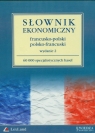 Słownik ekonomiczny francusko-polski i polsko-francuski Pieńkos Elżbieta