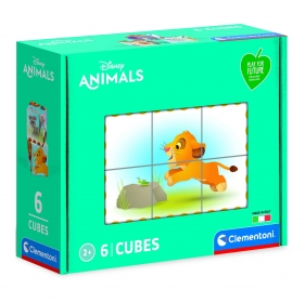 Kostki - Disney Animals, 6 elementów (44011)