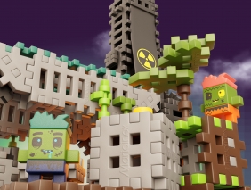 Mini Waffle Zombie - Lodowa Jaskinia