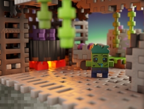 Mini Waffle Zombie - Lodowa Jaskinia