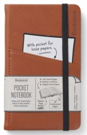 Bookaroo Notatnik Journal Pocket A6 - Brązowy