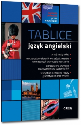 Tablice Język angielski - Jacek Paciorek, Małgorzata Dagmara Wyrwińska