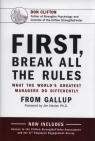 First Break All The Rules Donald Clifton