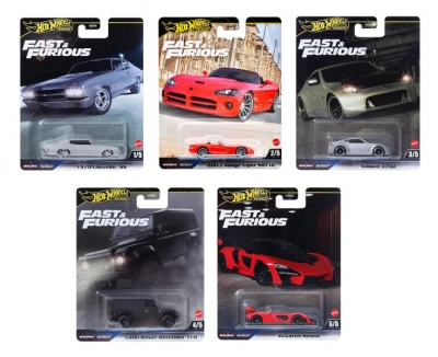 Hot Wheels Premium Autko Szybcy i Wściekli