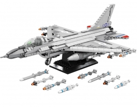 Klocki konstrukcyjne - F-16, 1427 el. (33027)