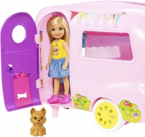 Barbie: Przyczepa kempingowa Chelsea (FXG90)