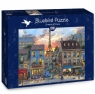 Bluebird Puzzle 1000: Francja, Ulica w Paryżu (70111)