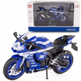 Motocykl sportowy wyścigowy 1:12