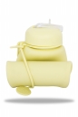 Coolpack, Bidon Silikonowy Pump 600 ml Pastel - Powder Yellow (Z14649)