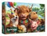  Puzzle 400 Flamingo by Trefl Urodzinowa ekipa