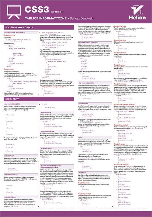 Tablice informatyczne CSS3