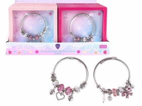 Bransoletka z aplikacjami charms MIX