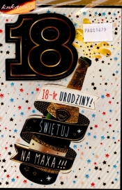 Karnet 18-tki Urodziny DK-518