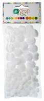 POMPONY AKRYL/OPAL MIX BIALE 85 SZT