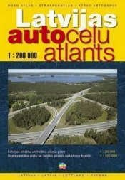 Łotwa atlas 1:200 000