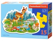 Puzzle konturowe Little Deer 15 elementów (015115)