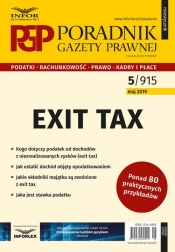 Exit Tax - Makowski Mariusz