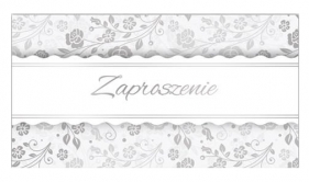 Zaproszenia Style wzór nr 11 10szt