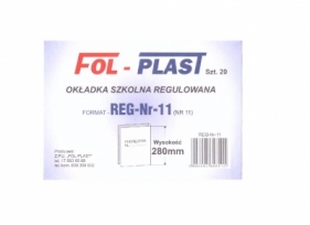 Okładka na podr regulowana NR 11 (20szt)