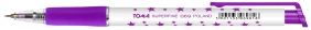 Długopis automatyczny w gwiazdki Superfine (TO-069 12)