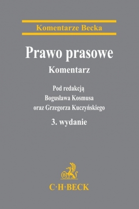 Prawo prasowe Komentarz