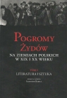 Pogromy Żydów na ziemiach polskich w XIX i XX wiek Tom 1 Literatura i