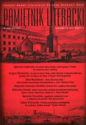 Pamiętnik literacki 2/2015 - <br />