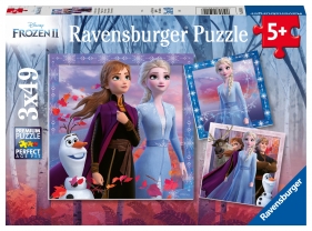 Ravensburger, Puzzle 3x49: Kraina Lodu 2 - Podróż (5011)