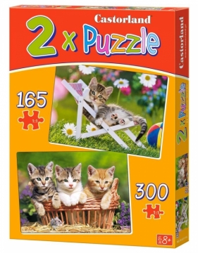 Puzzle 2W1 Kittens in the Garden (021116)