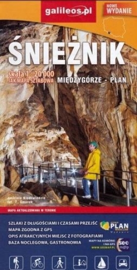 Mapa - Śnieżnik, Międzygórze 1:20 000 - Opracowanie zbiorowe