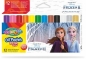 Pastele olejne Colorino Kids trójkątne 12 kolorów Frozen