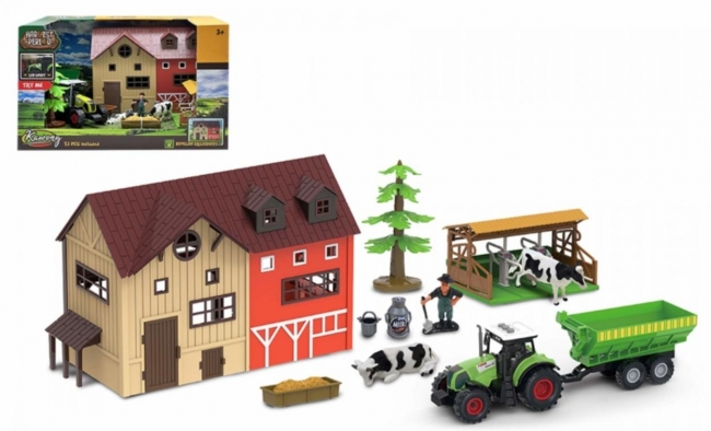 Zestaw farma z traktorem