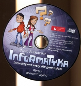 Informatyka CD Interaktywne testy dla gimnazum - Rutkowska Beata