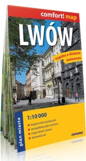 Lwów mapa kieszonkowa 1:10 000