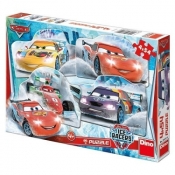 Puzzle Auta na lodzie 4x54 DINO - Auta