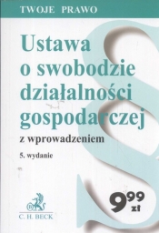 Ustawa o swobodzie działalności gospodarczej