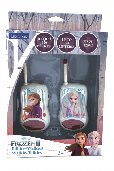 <img src='https://webimage.pl/pics/116/4/d3380743064116.jpg' style='height:440px' /> Krótkofalówki walkie talkie Frozen ze sprzączką TW12FZ