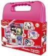 Puzzle Hello Kitty walizka 12 + 16 + 20 + 25  114117 3+
