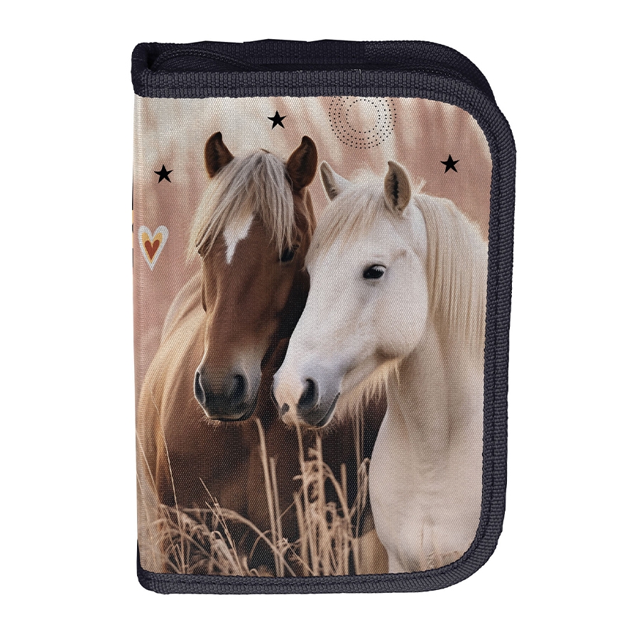 Piórnik bez wyposażenia - Horses