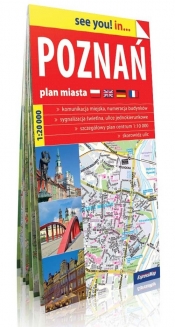 Poznań Plan miasta 1:20 000