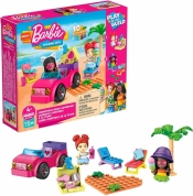 Mega Construx: Barbie, Plażowanie w Malibu - Zestaw klocków + 2 figurki (GWR79)